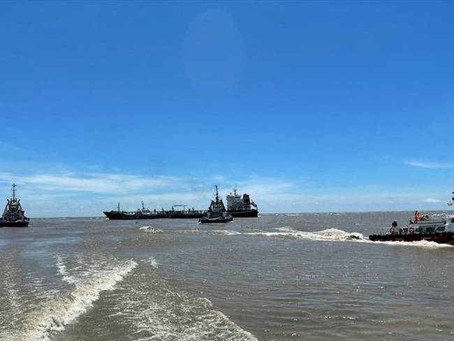 Situación de la Zona Portuaria de Barranquilla ya registra mejoras. Foto: Colprensa