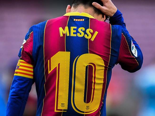 Mensajes de despedida a Lionel Messi. Foto: Getty Images