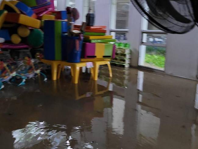 Emergencia en la Fundación Juanfe de Cartagena por graves inundaciones