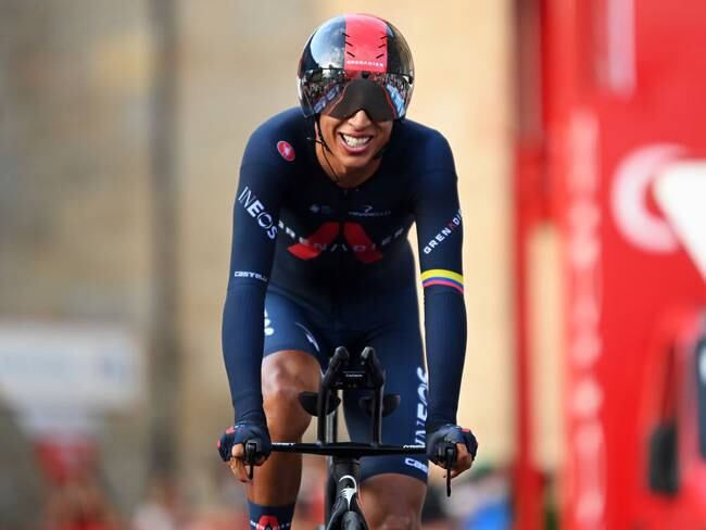 Ciclista colombiano Egan Bernal. Foto: Getty Images.
