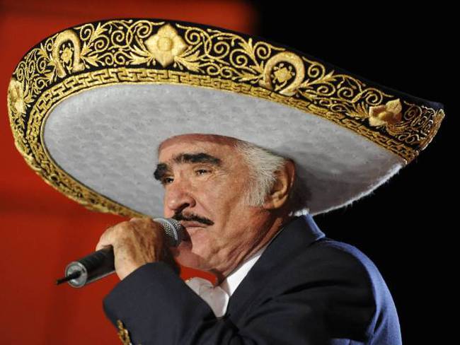 Vicente Fernández, cantante mexicano. Crédito: Getty Images