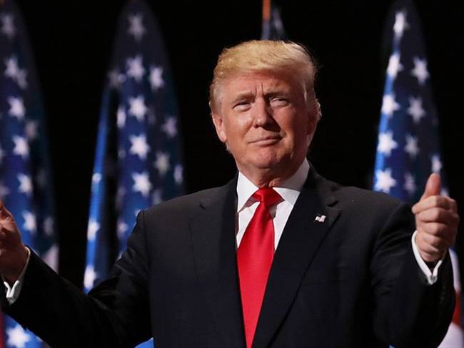 Estados unidos es la potencia económica más fuerte de lejos: Donald Trump. Foto: Getty Images