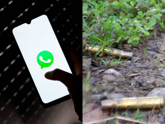 Paro armado: el terror viaja en WhatsApp