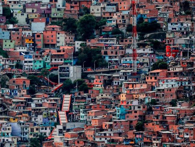 Comuna 13 de Medellín. Foto: Getty Images