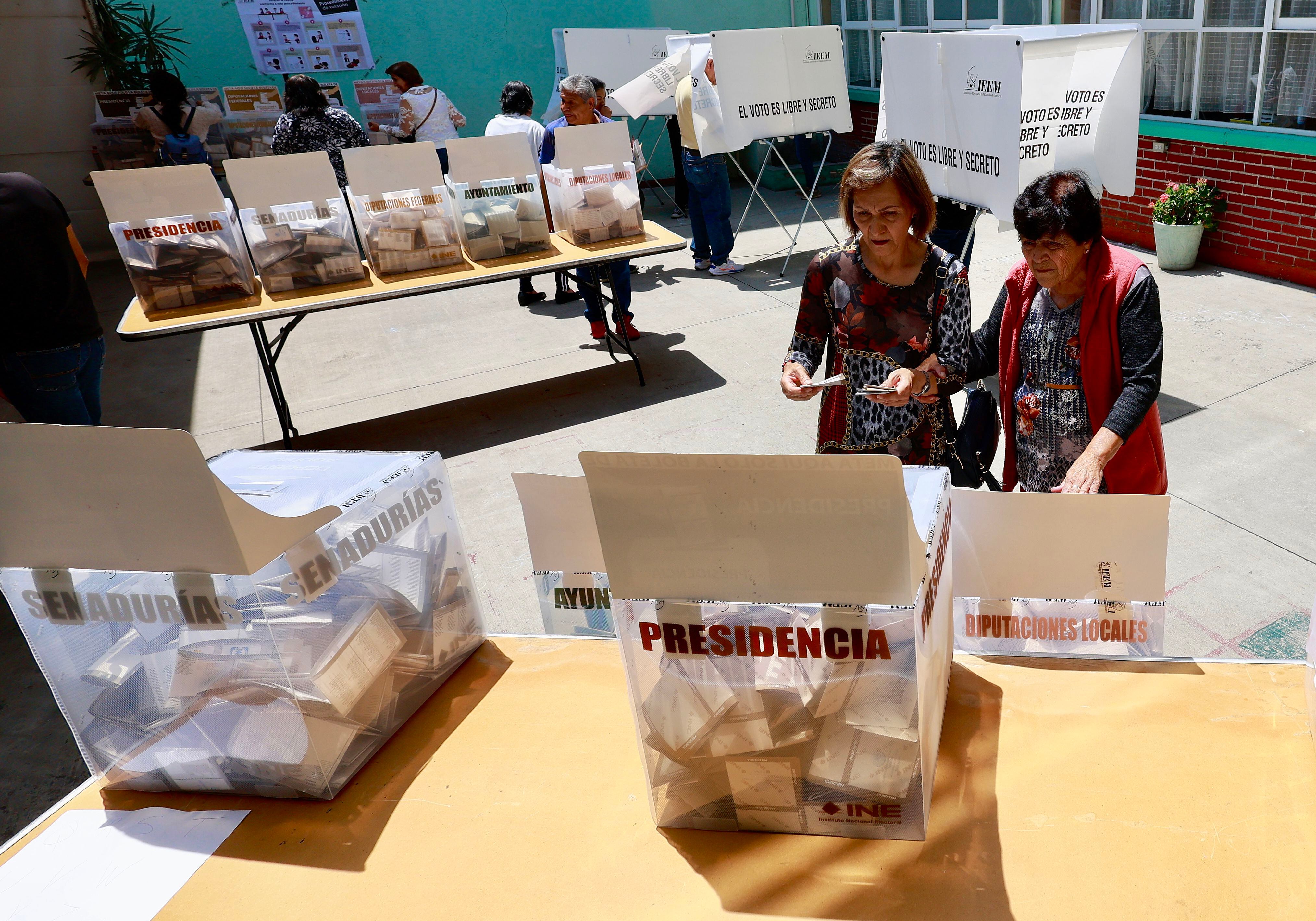 Elecciones México: se cierran las urnas en los diferentes centros de votación