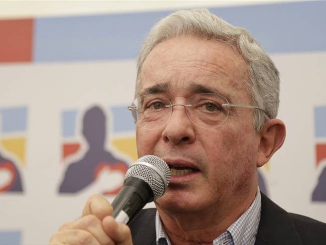 Expresidente de Colombia Álvaro Uribe Vélez. Foto: Colprensa - Álvaro Tavera