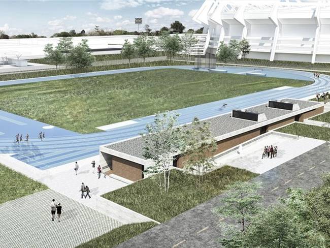 Hoy ponen la primera piedra del nuevo estadio de atletismo en Barranquilla. Foto: Alcaldía de Barranquilla