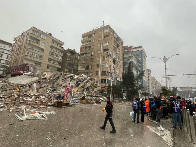 Terremoto en Turquía. (Photo by Rauf Maltas/Anadolu Agency via Getty Images)