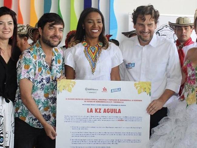 Así será ‘La KZ’, el proyecto para que todos los días sean carnaval en Barranquilla. Foto: Twitter @BAVARIA_OFICIAL