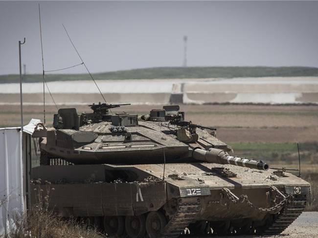 Tanque de Ejército en Israel. Foto: Getty Images