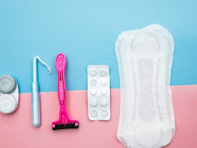 Elementos de higiene femenina. Foto: Getty Images