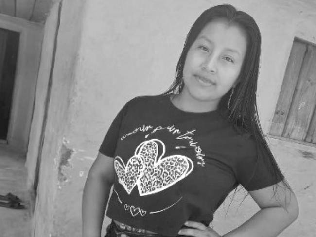 Ruby Eliana Mestizo, víctima de asesinato en el norte del Cauca. Crédito: Cric. 