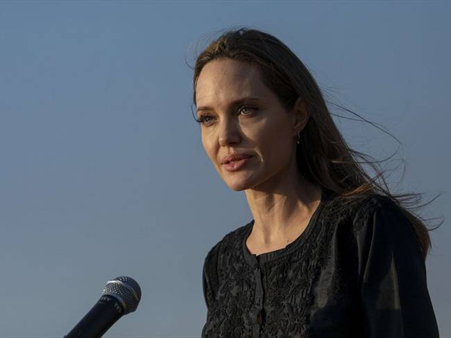 La visita de Angelina Jolie durará dos días, en los que busca comprender la dimensión de los retos que enfrentan Colombia y otros países que están respondiendo a esta crisis. Foto: Getty Images