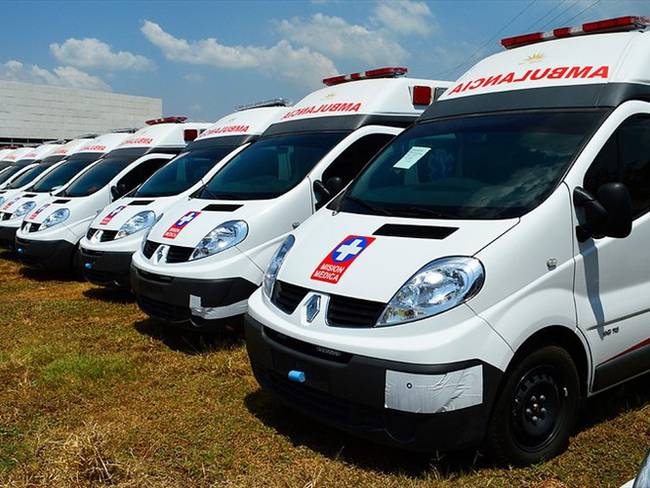 Imagen de ambulancias/ Imagen de referencia. Foto: Colprensa