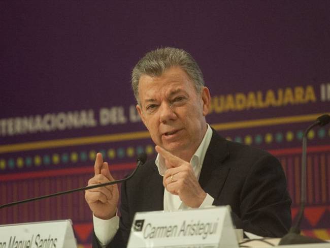 Hay que seguir remando: Juan Manuel Santos. Foto: Getty Images
