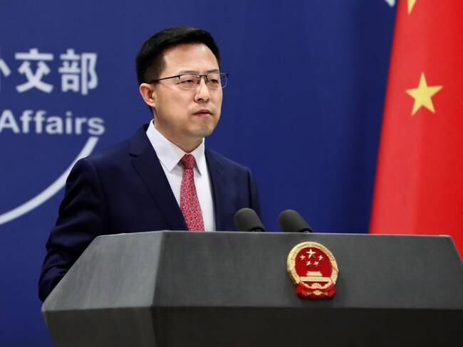 Portavoz del Ministerio de Relaciones Exteriores de China, Zhao Lijian. Foto: Getty Images