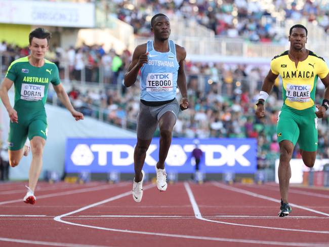 Es todo un sueño que me comparen con Usain Bolt: Letsile Tebogo