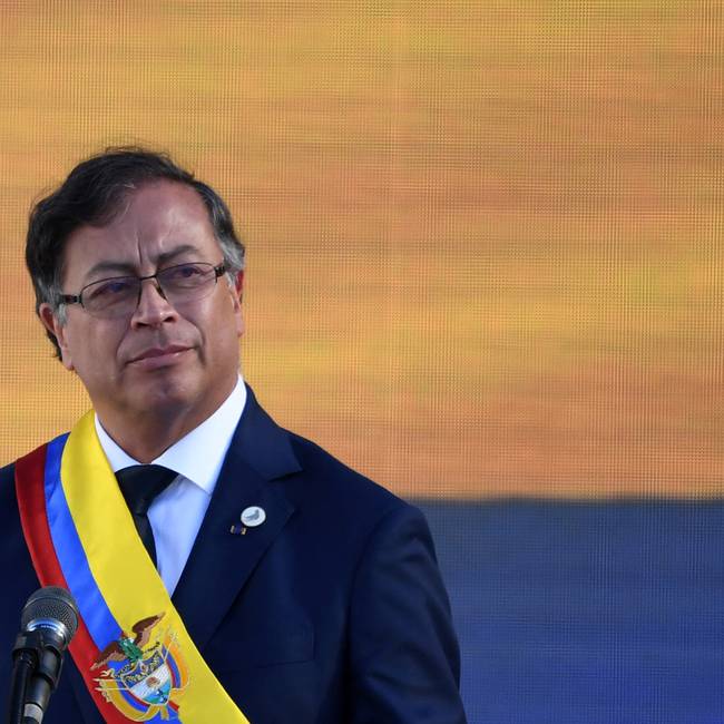 Gustavo Petro, presidente de Colombia. Foto: JUAN BARRETO/AFP via Getty Images