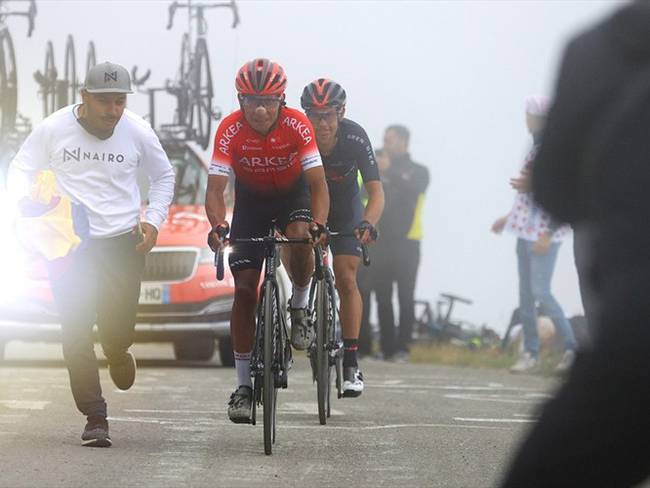 Ciclista colombiano Nairo Quintana en el Tour de Francia 2021. Foto: Tim de Waele/Getty Images
