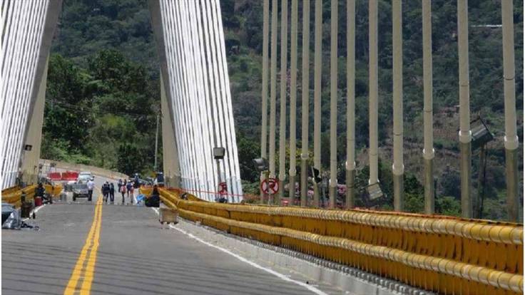 El puente Hisgaura de Sacyr, en Santander. Foto: Primera Página