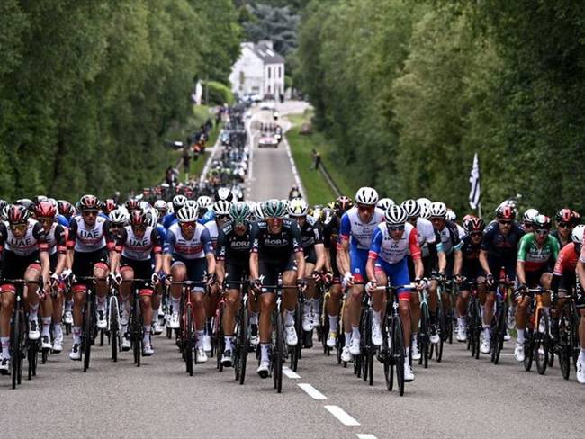 Fuerte caída en el Tour de Francia dejó a varios corredores afectados. Foto: Getty Images