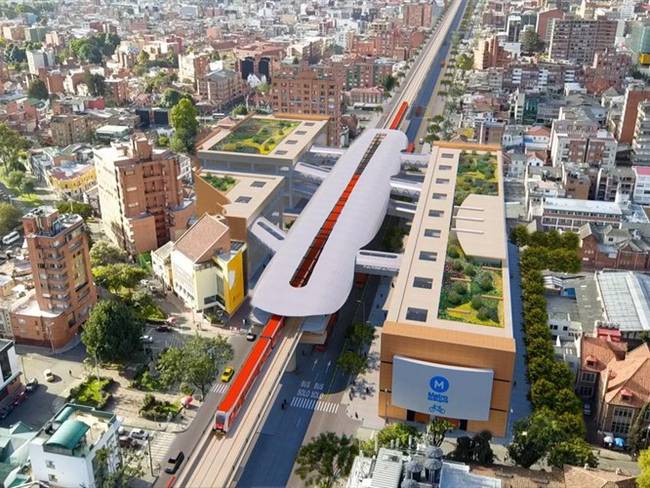 La segunda línea del metro de Bogotá pasará por cuatro localidades de la ciudad desde Chapinero hasta Suba. Foto: Metro de Bogotá