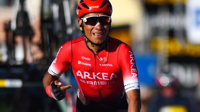 Ciclista colombiano, Nairo Alexander Quintana Rojas en el equipo Arkéa - Samsic (Photo by Dario Belingheri/Getty Images)