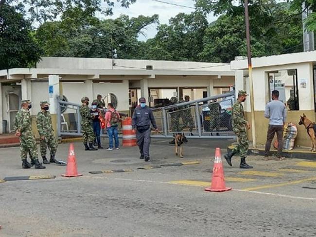ELN desmiente autoría de atentado contra Batallón en la ciudad de Cúcuta. Foto: Audrey Carrillo
