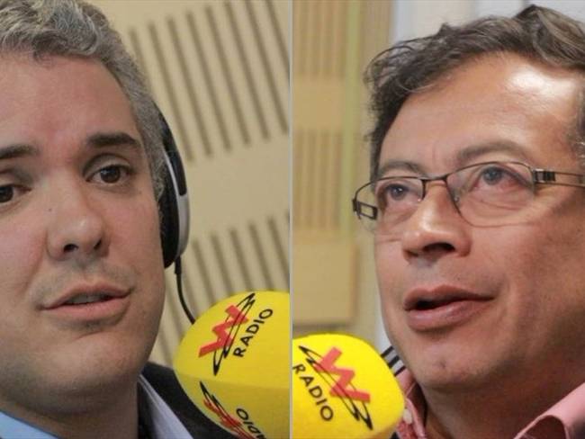 Iván Duque y Gustavo Petro serán candidatos presidenciales.