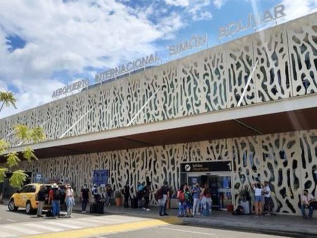 Aeropuerto Simón Bolívar/ Alcaldía de Santa Marta 