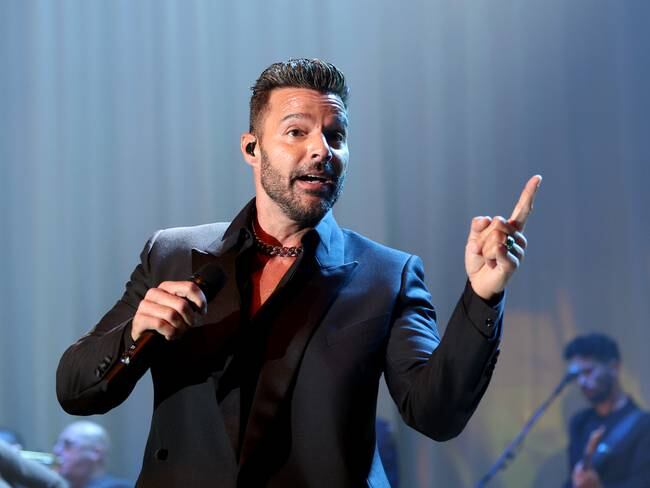 Ricky Martin. (Photo by Daniele Venturelli/amfAR/Getty Images)