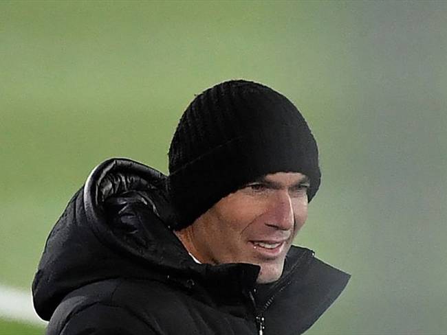 Zidadine Zidane en partido del Real Madrid Vs. Celta. Foto: Getty Images