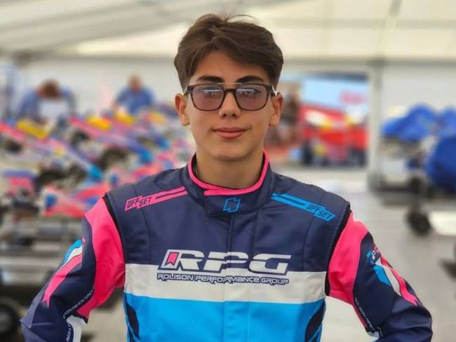Amador Martínez, la joven promesa colombiana que sueña con llegar a la Fórmula 1