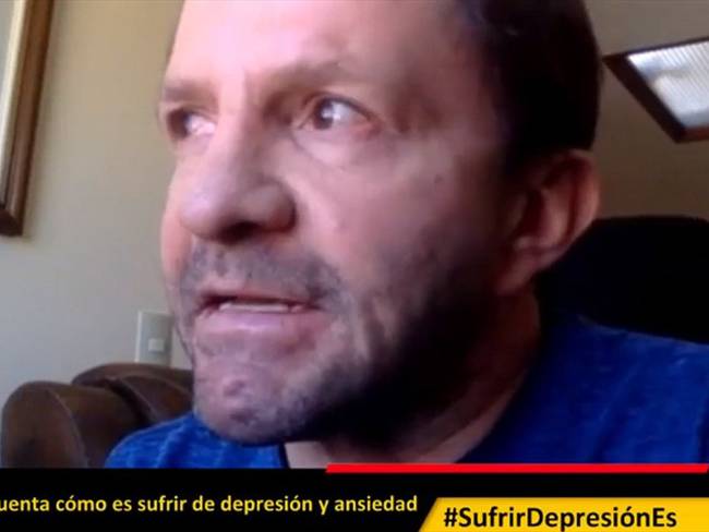 El periodista Guillermo Prieto, contó cómo es sufrir de depresión y ansiedad.. Foto: