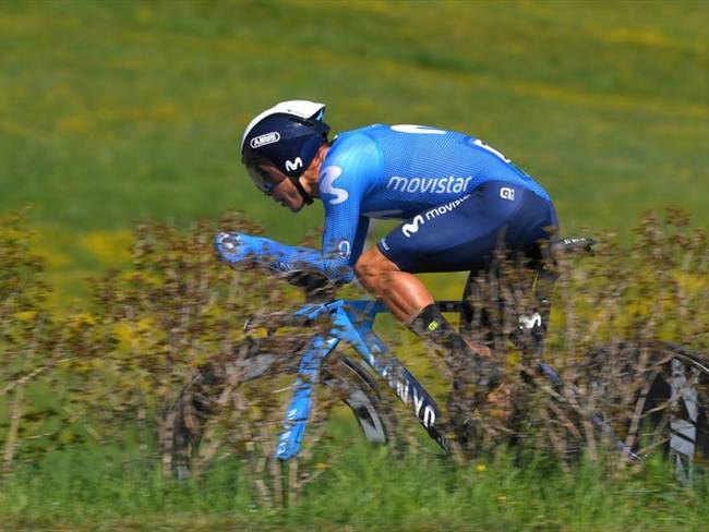 Miguel Ángel López es el campeón de la Vuelta a Andalucía. Foto: Getty Images / LUC CLAESSEN