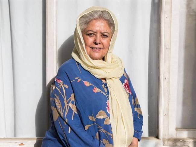 Mahbooba Saraj, activista afgana, indicó en La W que en este momento hay muchos cambios en Afganistán, especialmente para las mujeres.. Foto: Mahbooba Saraj/EFE