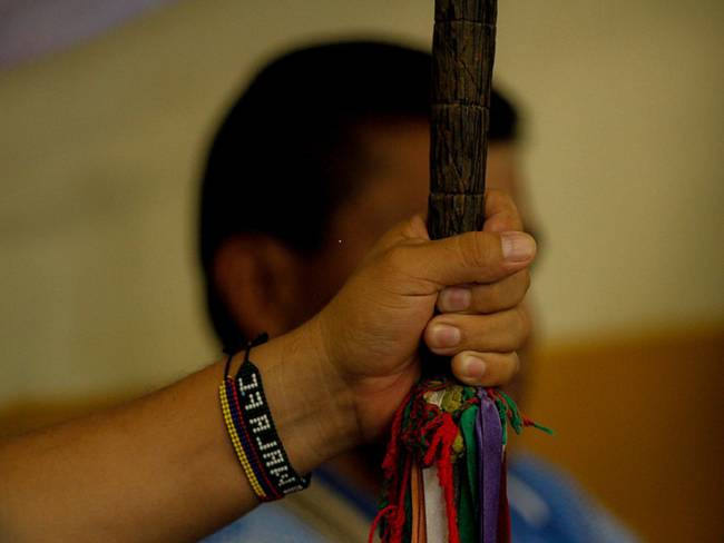 Más de 140 indígenas fueron desplazados durante paro armado en Córdoba. Foto: Colprensa (referencia).