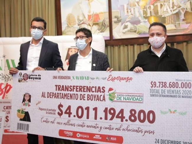 El sector salud del país recibió un total de $4.694.386.300.. Foto: Gobernación de Boyacá
