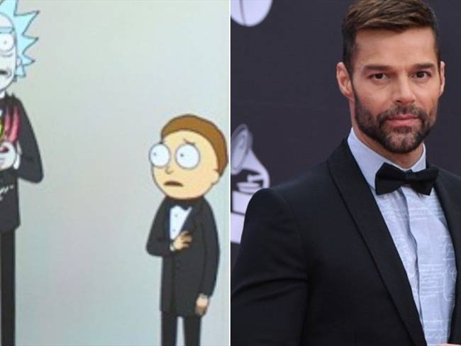 ‘Rick y Morty’ -  Ricky Martin. Foto: Kevin Winter - Mindy Small/ Getty