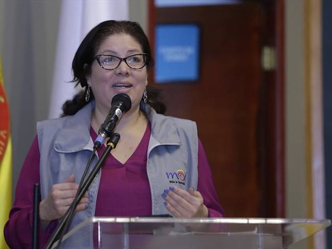 Directora de la Misión de Observación Electoral, Alejandra Barrios. Foto: Colprensa