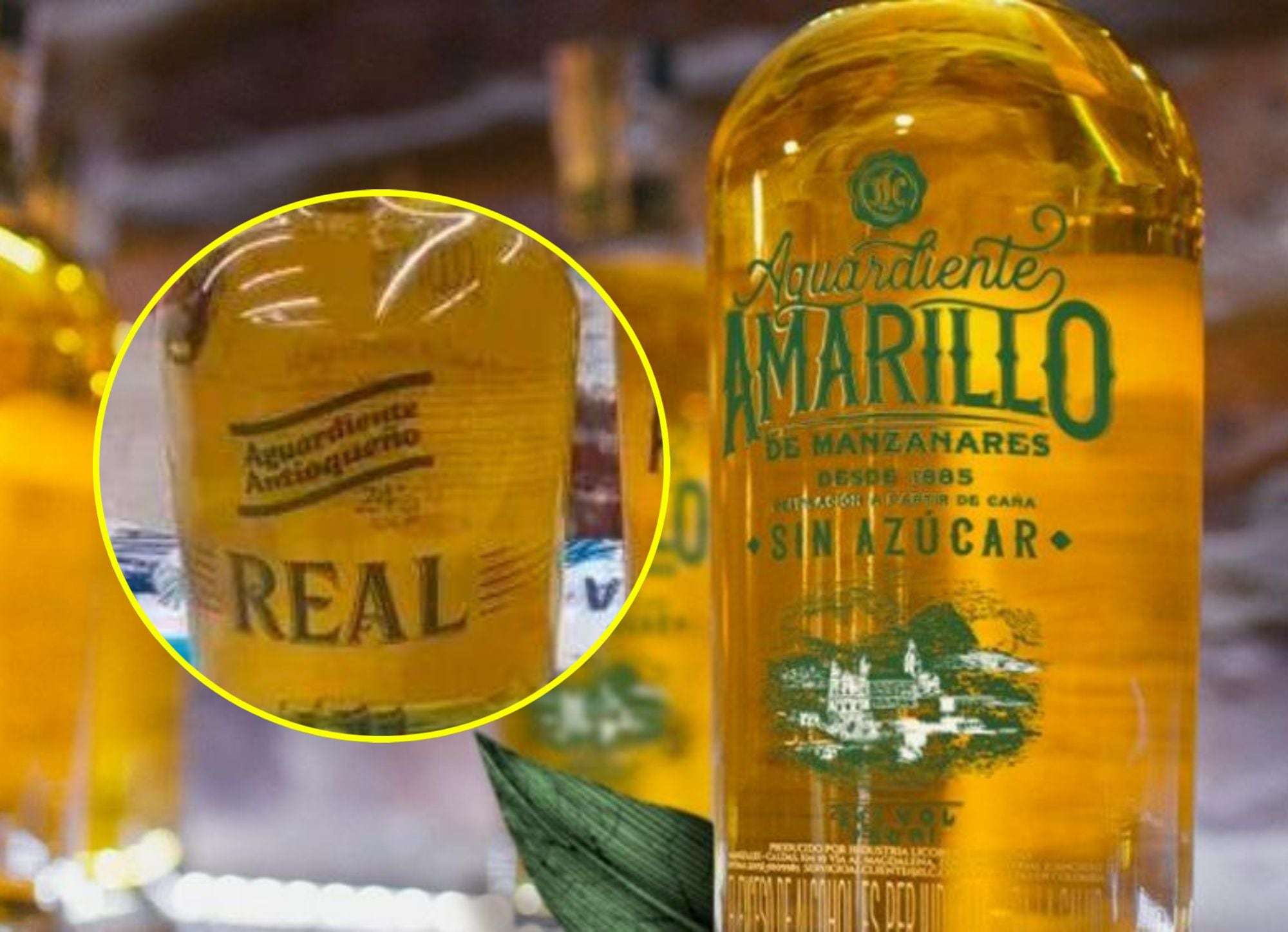 Aguardiente Real amarillo: SIC negó solicitud de Licores de Antioquia y debe retirarlo
