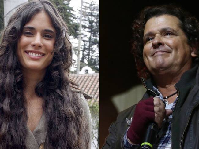Actriz Carolina Ramírez y cantante Carlos Vives. Foto: COLPRENSA / FOTO LUIS EDUARDO NORIEGA – Colprensa / Álvaro Tavera