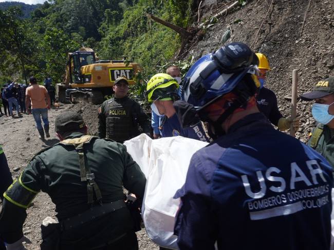 Tragedia en Pueblo Rico, Risaralda / Foto: Gobernación de Risaralda