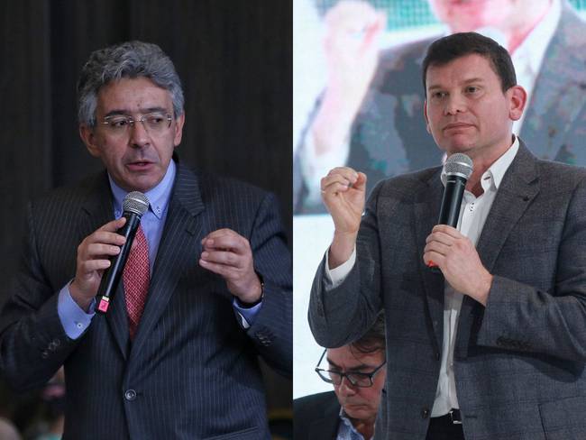 John Milton Rodríguez y Enrique Gómez, candidatos a la Presidencia de Colombia