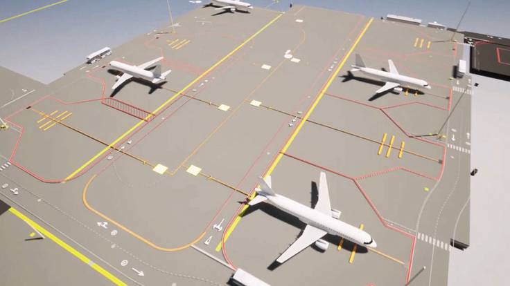 7 nuevas posiciones de parqueo de aeronaves en la terminal aérea