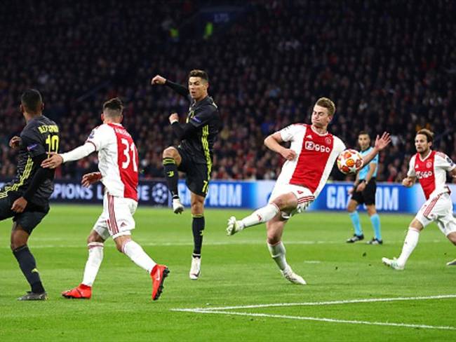 Ajax vs Juventus. Foto: Getty Images