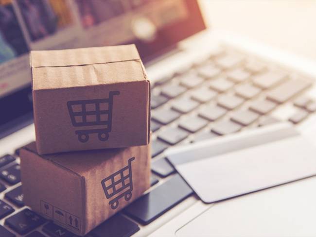 El e-commerce, durante el 2020, tuvo un alza del 11% semanal en los momentos más críticos de la cuarentena, según la Cámara Colombiana de Comercio Electrónico. . Foto: Getty Images