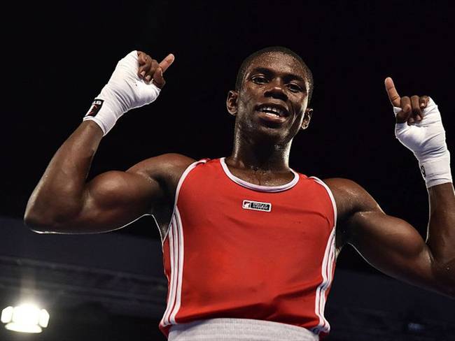 Yuberjen Martínez, boxeador colombiano. Foto: Getty Images