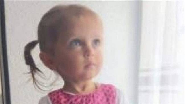 Sara Sofía Galván, niña desaparecida en Colombia. Foto: Colprensa