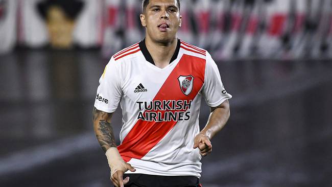 Juan Fernando Quintero en River Plate (Photo by Marcelo Endelli/Getty Images)